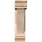 Ekena Millwork Traditional Traditional Smooth Bracket w/ Offset Brace, Douglas Fir, 5 1/2"W x 20"D x 20"H BKT0604X20X20TRA01SDF - alternate 4